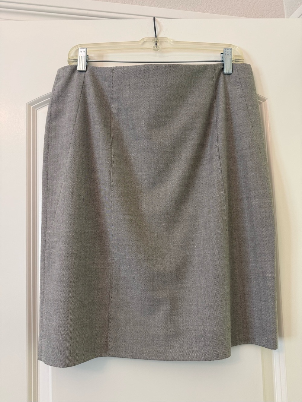 ANTONIO MELANI Gray Pencil Skirt